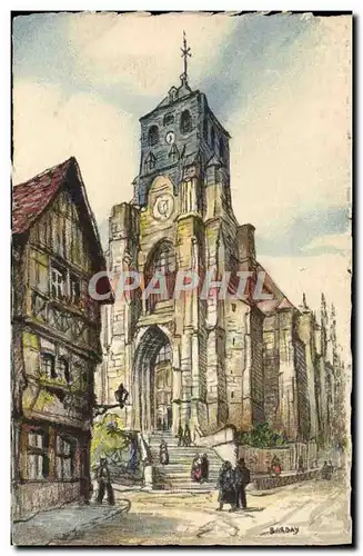 Cartes postales Lisieux L&#39Eglise saint jacques