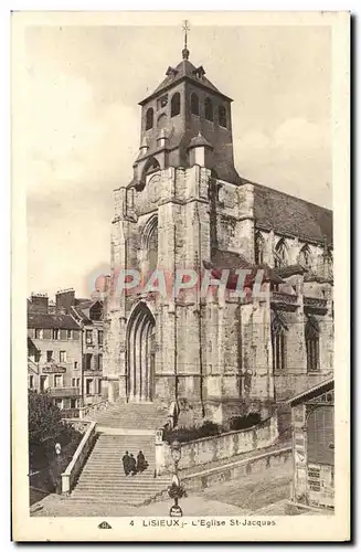 Cartes postales Lisieux Eglise st jacques