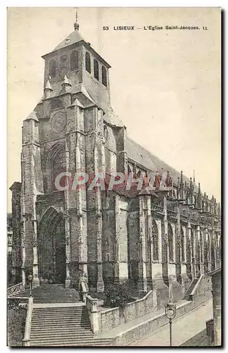 Cartes postales Lisieux L&#39eglise saint jacques