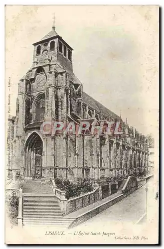 Cartes postales Lisieux L&#39eglise saint jacques