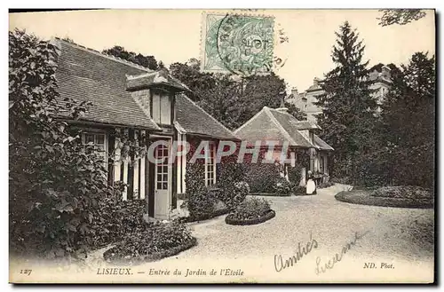 Cartes postales Lisieux Entree du Jardin de L&#39Etoile