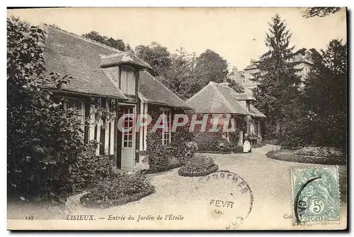 Cartes postales Lisieux Entree du Jardin de L&#39Etoile