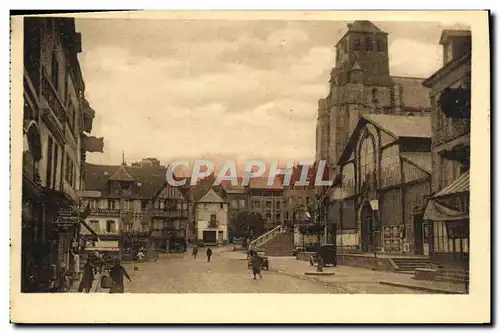 Cartes postales Lisieux Place du Marche au Beurre