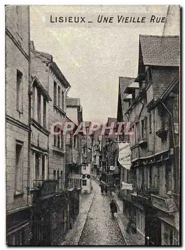 Cartes postales Lisieux Une Vieille Rue