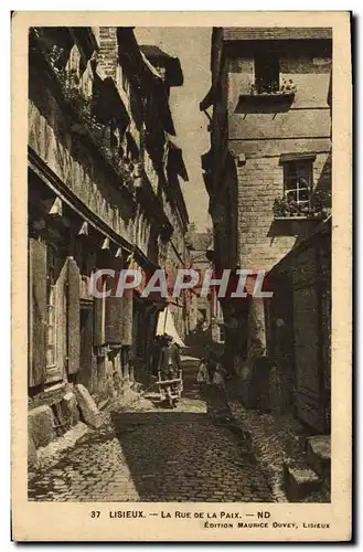 Cartes postales Lisieux La Rue de la Paix