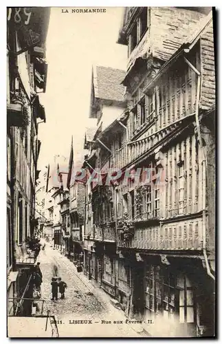 Cartes postales Lisieux Rue aux Fevres