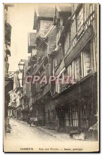 Cartes postales Lisieux Rue aux Fevres