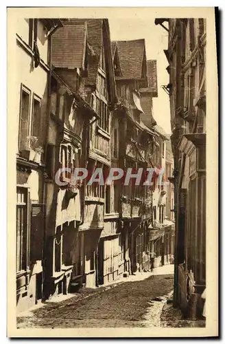 Cartes postales Lisieux Rue aux Fevres