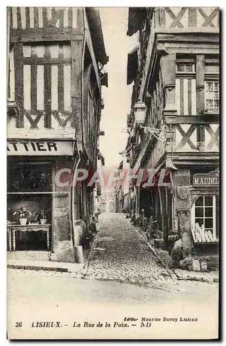 Cartes postales Lisieux La Rue de la Paix