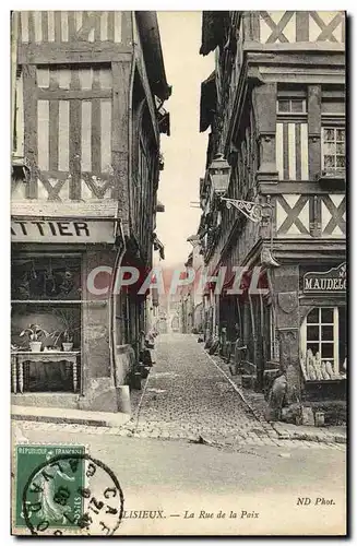 Cartes postales Lisieux La Rue de la Paix