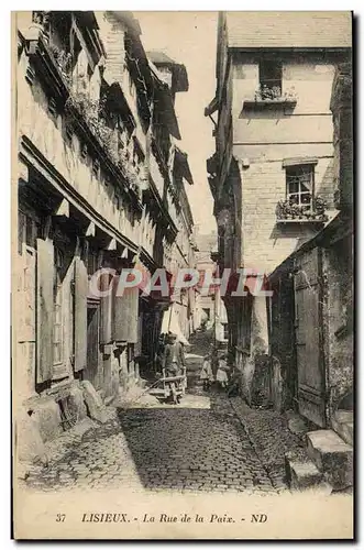 Cartes postales Lisieux La Rue de la Paix