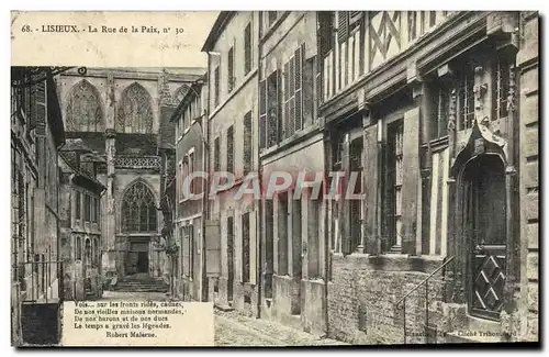 Cartes postales Lisieux La Rue de la Paix