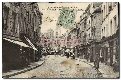 Cartes postales Lisieux Grande Rue