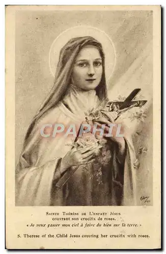 Cartes postales Sainte Therese de L'Enfant Jesus