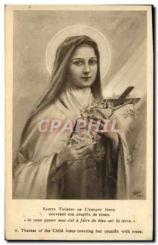 Cartes postales Sainte Therese de L&#39Enfant Jesus