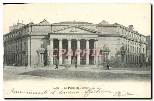 Cartes postales Caen Le Palais de Justice