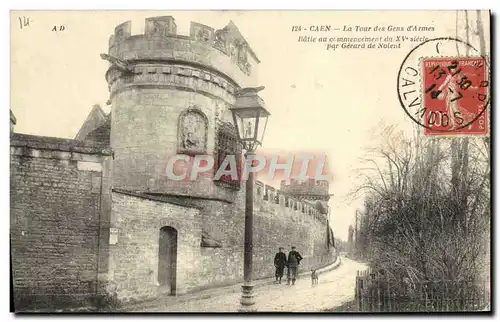 Cartes postales Caen La Tour des Gens d&#39Armes