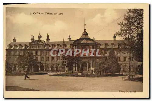 Cartes postales Caen L&#39Hotel de Ville