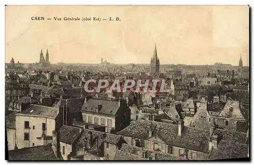 Cartes postales Caen Vue Generale