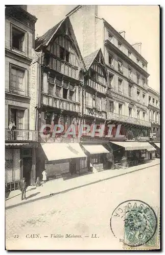 Cartes postales Caen Vieilles Maisons Levrard