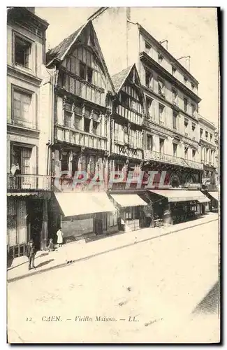 Cartes postales Caen Vieilles Maisons Levrard