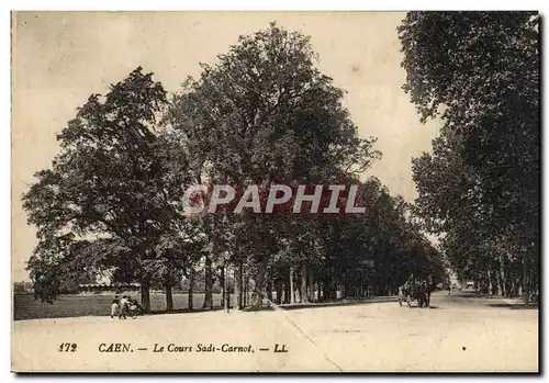 Cartes postales Caen Le Cours Sadi Carnot