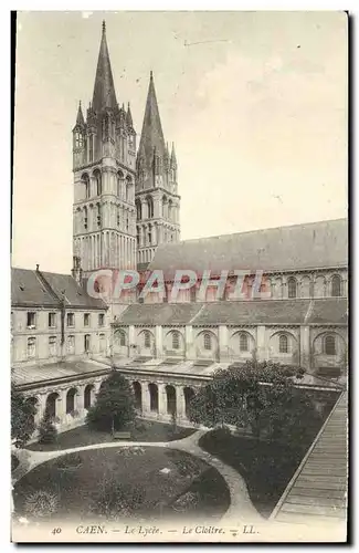 Cartes postales Caen Le Lycee Le Cloitre