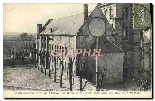 Ansichtskarte AK Caen Le Lycee Ancienne Salle des Gardes