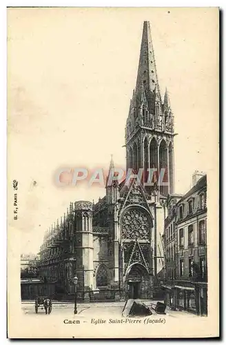 Cartes postales Caen Eglise Saint Pierre