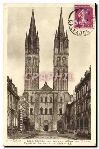 Ansichtskarte AK Caen Eglise Saint Etienne Ancienne Abbaye aux Hommes