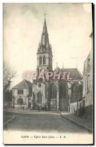 Ansichtskarte AK Caen Eglise Saint Julien