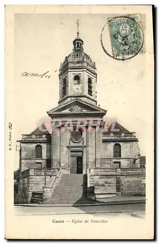 Cartes postales Caen Eglise de Vaucelles