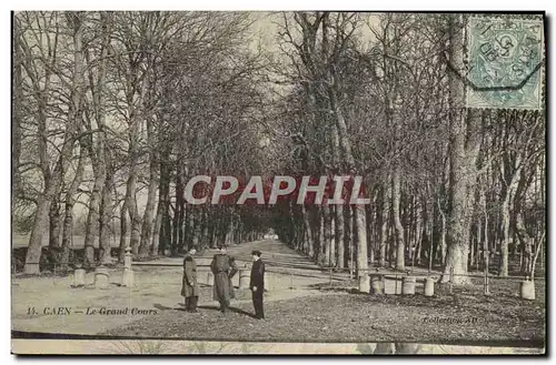 Cartes postales Caen Le Grand Cours