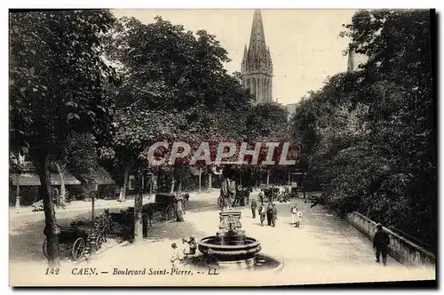 Cartes postales Caen Boulevard Saint Pierre