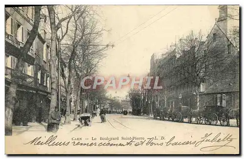 Cartes postales Caen La Boulevard Saint Pierre