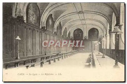 Cartes postales Caen Le Lycee Le Refectoire