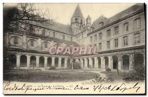 Cartes postales Caen Le Lycee Le Cloitre