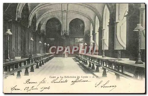 Cartes postales Caen Le Refectoire du Lycee