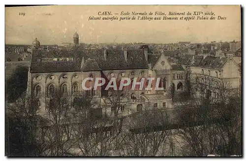 Cartes postales Caen Ecole Normande de Filles