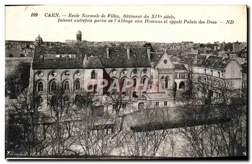 Cartes postales Caen Ecole Normande de Filles