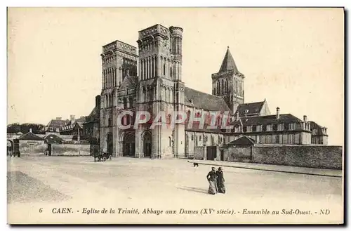 Ansichtskarte AK Caen Eglise de la Trinite Abbaye aux Dames