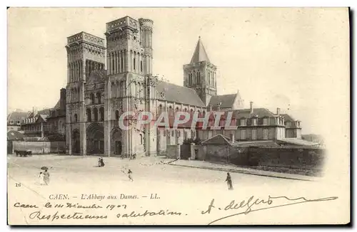 Cartes postales Caen L'Abbaye aux Dames