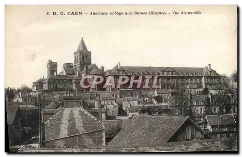 Cartes postales Caen Ancienne Abbaye aux Dames Vue d'ensemble
