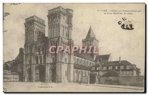 Ansichtskarte AK Caen Abbaye aux Dames fondee par la Reine Mathilde Xl e siecle