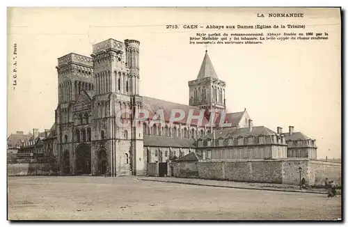 Cartes postales Caen Abbaye aux Dames