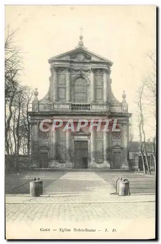 Ansichtskarte AK Caen Eglise Notre Dame