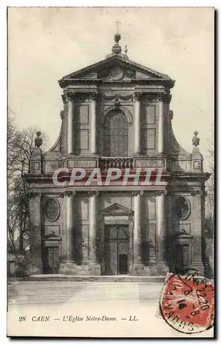 Cartes postales Caen L&#39Eglise Notre Dame