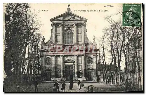 Ansichtskarte AK Caen Notre dame eglise de la gloriette