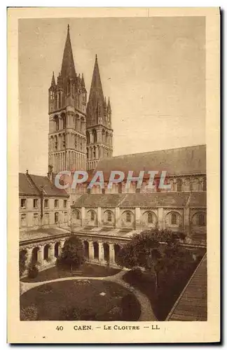 Cartes postales Caen Le cloitre