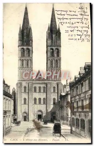 Cartes postales Caen L&#39abbaye aux hommes